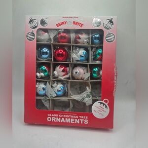 Shiny Brite Mini Ornaments Set Of 14 (Missing 6) West Elm 2018 Christooher Radko